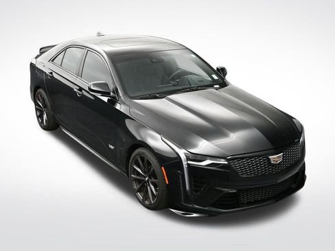 Certified 2024 Cadillac CT4 V Blackwing w/ LPO, Blue Accent Package RWD image 22
