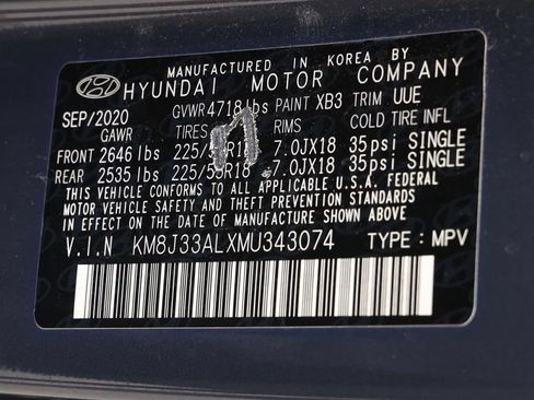 Used 2021 Hyundai Tucson Limited FWD image 33