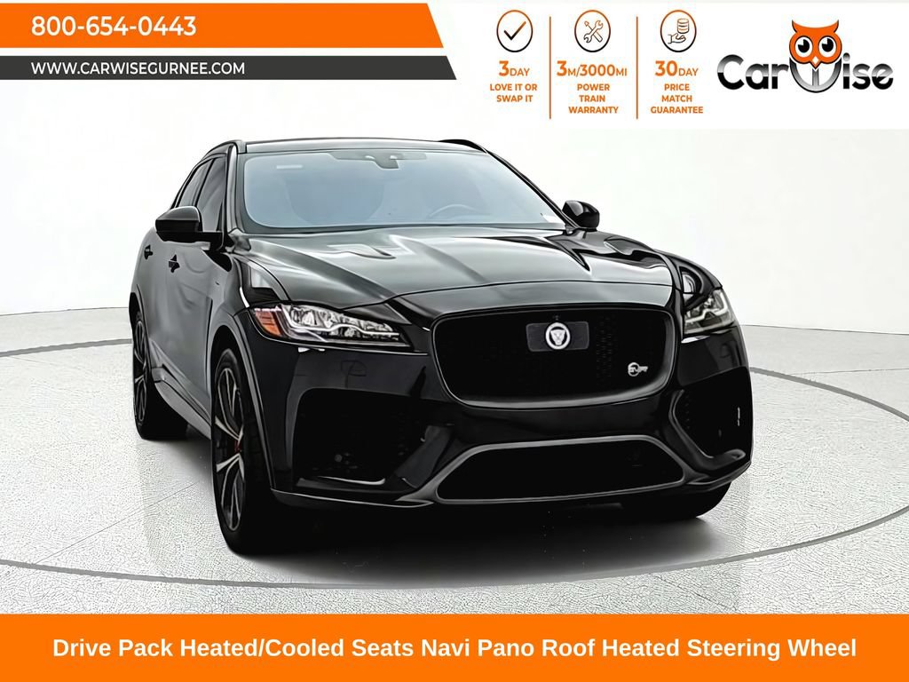 Used 2020 Jaguar F-PACE SVR AWD/4WD image 1