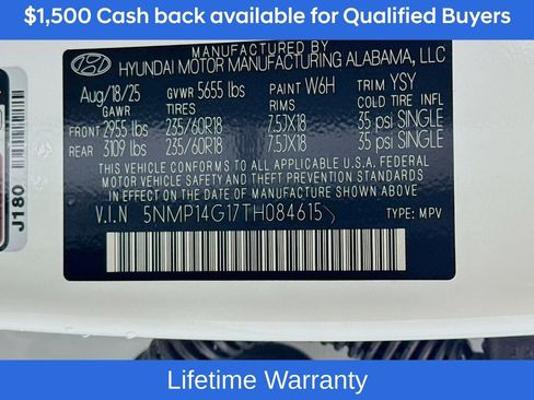 New 2026 Hyundai Santa Fe SE image 33