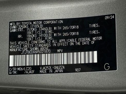 Used 2024 Lexus GX 550 AWD/4WD image 22