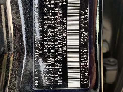 Used 2013 Toyota Avalon XLE Touring FWD image 32