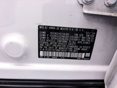 Used 2024 Honda HR-V EX-L image 39