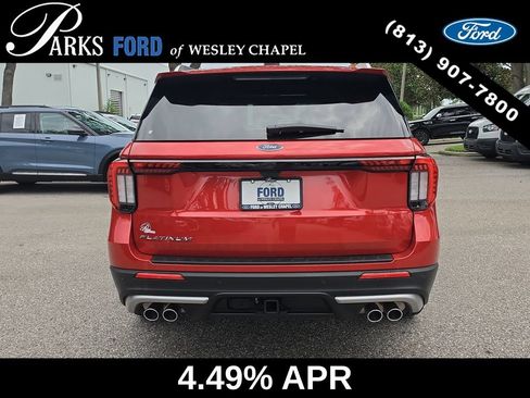 Certified 2025 Ford Explorer Platinum w/ Ultimate Package RWD image 6