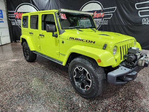 Used 2016 Jeep Wrangler Unlimited Rubicon AWD/4WD image 1