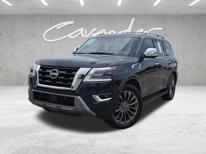 Certified 2023 Nissan Armada Platinum w/ Captain's Chairs Package