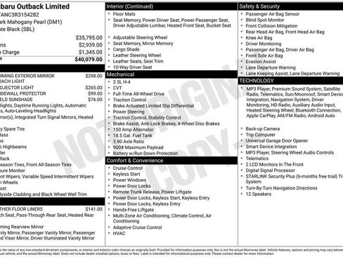 Certified 2024 Subaru Outback Limited AWD/4WD image 10