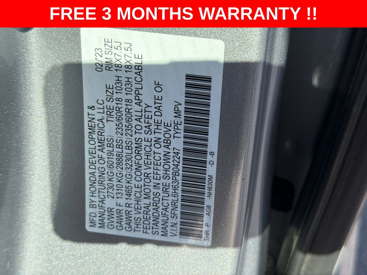 Used 2023 Honda Odyssey EX-L image 25