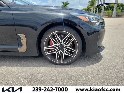 Certified 2022 Kia Stinger GT1 w/ Red Interior Color Package RWD image 7