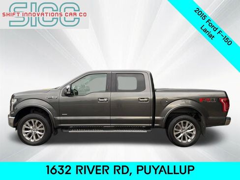 Used 2015 Ford F150 Lariat w/ Equipment Group 502A Luxury image 3