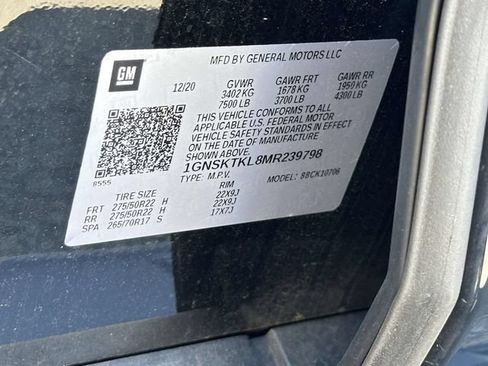 Used 2021 Chevrolet Tahoe High Country AWD/4WD image 30
