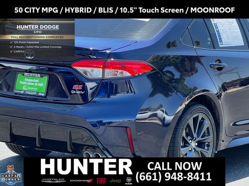Used 2025 Toyota Corolla SE w/ SE Premium Package FWD image 8