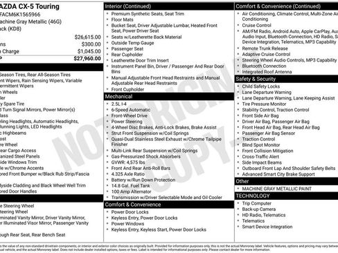 Used 2019 MAZDA CX-5 Touring image 3