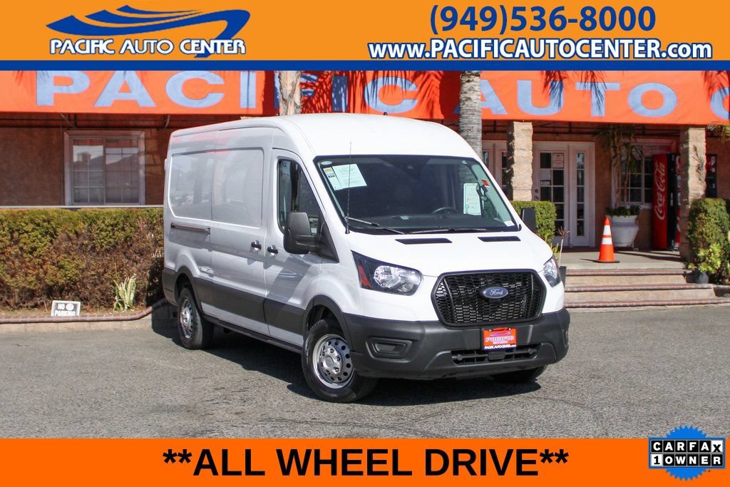 Used 2023 Ford Transit 250 Medium Roof AWD w/ Load Area Protection Package image 1