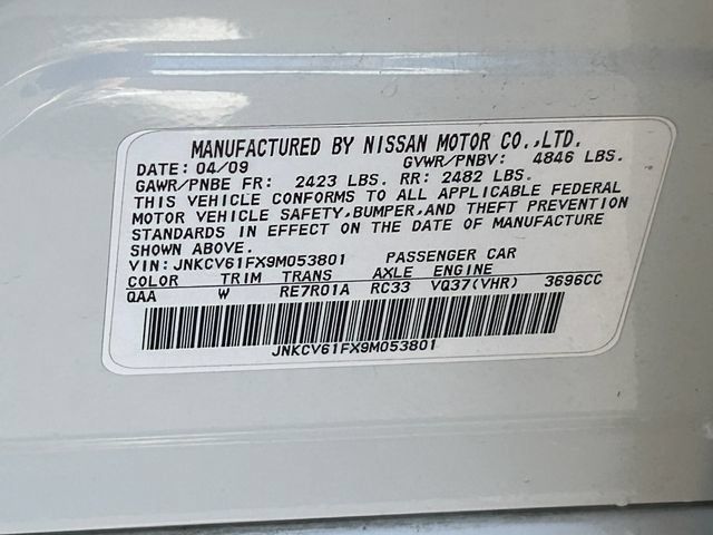 Used 2009 INFINITI G37 x Sedan w/ Premium Pkg AWD/4WD image 37