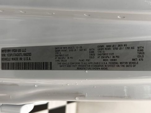 New 2026 Jeep Gladiator Sport AWD/4WD image 22