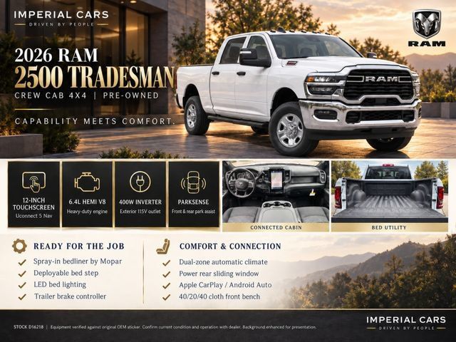 Used 2026 RAM 2500 Tradesman AWD/4WD image 34
