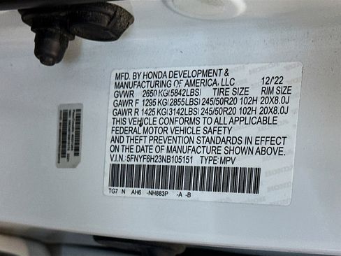 Used 2022 Honda Pilot Special Edition image 12