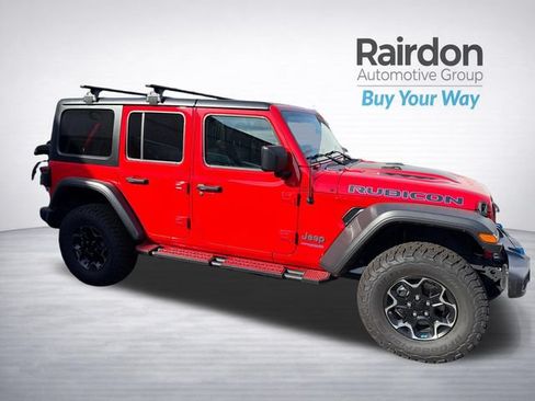 Used 2022 Jeep Wrangler Unlimited Rubicon 4xe AWD/4WD image 8