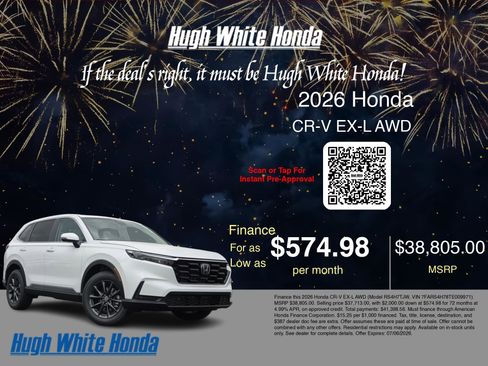 New 2026 Honda CR-V EX-L image 7