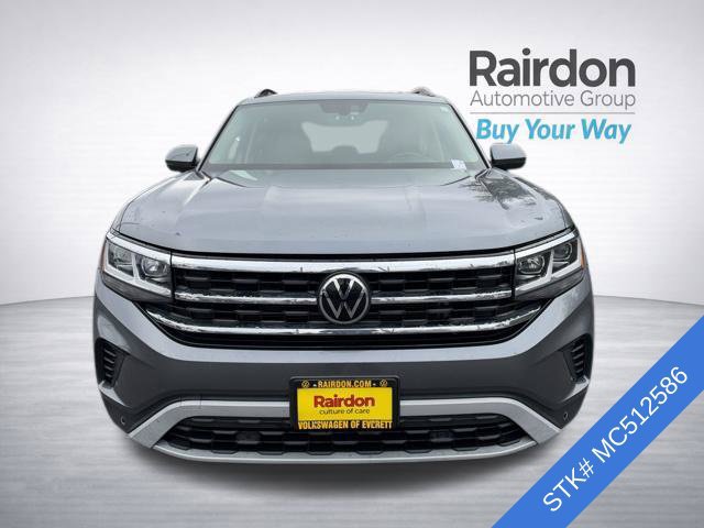 Used 2021 Volkswagen Atlas SE AWD/4WD image 2
