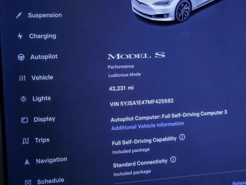 Used 2021 Tesla Model S Performance AWD/4WD image 21