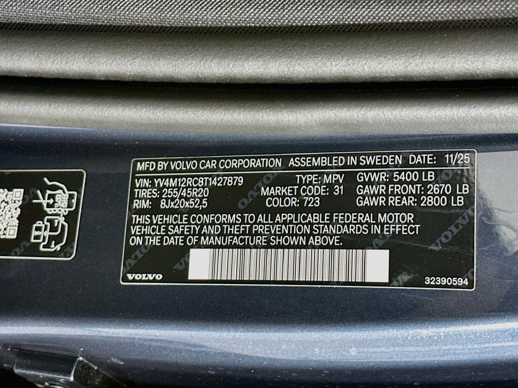 Used 2026 Volvo XC60 B5 Plus w/ Protection Package Premier AWD/4WD image 27
