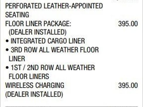 Used 2021 GMC Acadia AT4 w/ LPO, Floor Liner Package image 2
