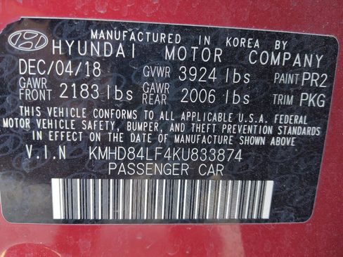 Used 2019 Hyundai Elantra Value Edition FWD image 33