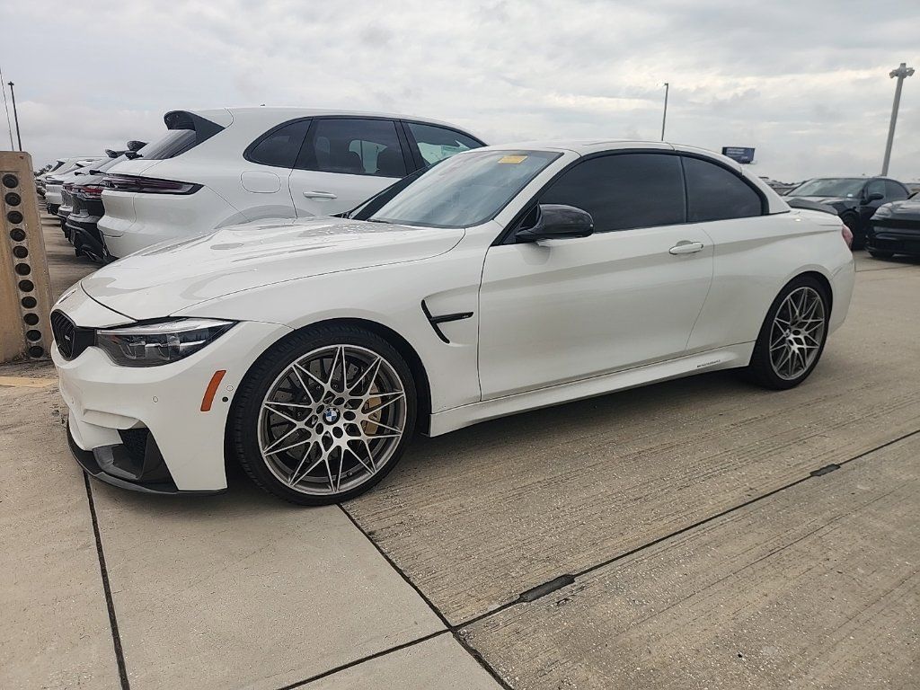 Used 2020 BMW M4 Convertible w/ Competition Package RWD image 1