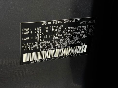 Used 2023 Subaru Outback Onyx Edition image 33