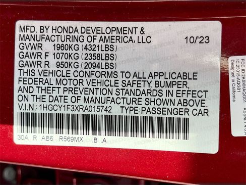 Used 2024 Honda Accord EX image 30