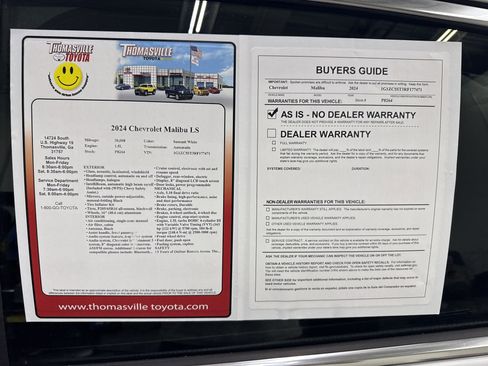 Used 2024 Chevrolet Malibu LS w/ Driver Confidence Package image 39