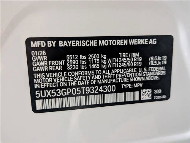 Used 2026 BMW X3 xDrive30i w/ Convenience Package AWD/4WD image 19