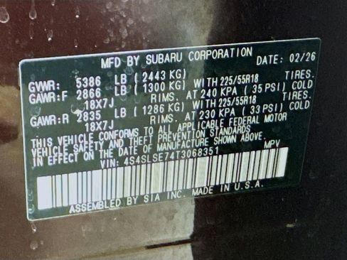 New 2026 Subaru Forester Premium image 42