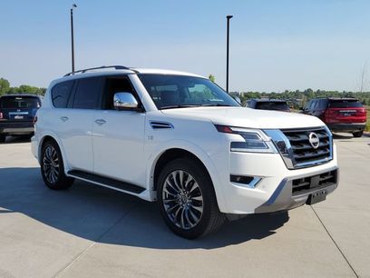 Used 2021 Nissan Armada Platinum w/ Captain's Chairs Package