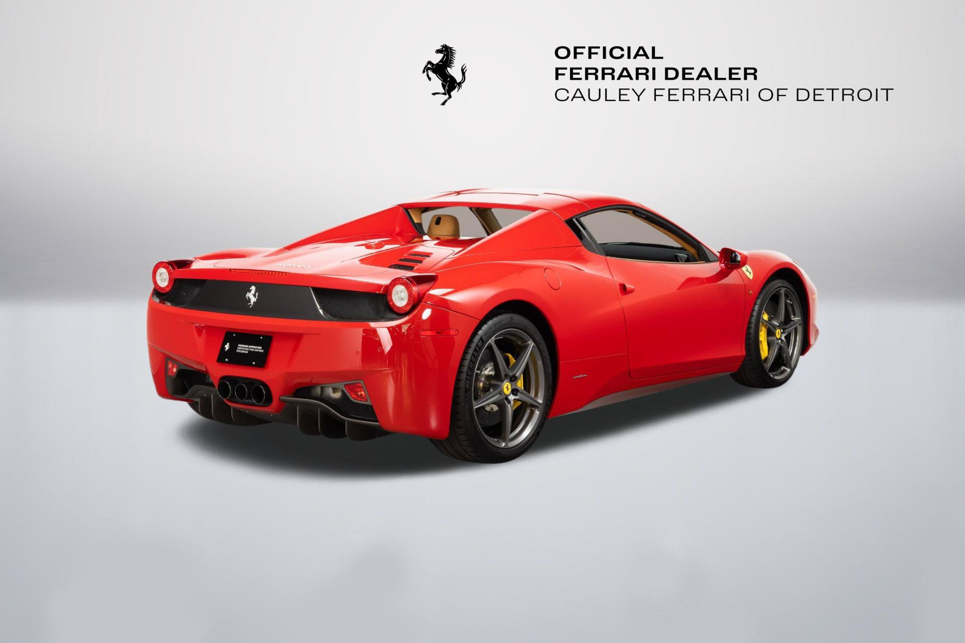 Certified 2013 Ferrari 458 Spider RWD image 17
