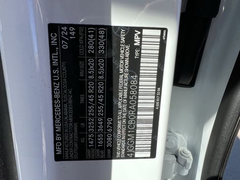 Certified 2024 Mercedes-Benz EQE 350+ 4MATIC SUV w/ Driver Assistance Package image 37