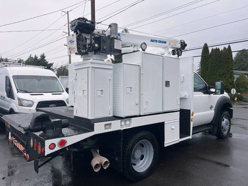 Used 2012 Ford F550 4x4 Regular Cab Super Duty w/ Payload Upgrade Pkg image 3
