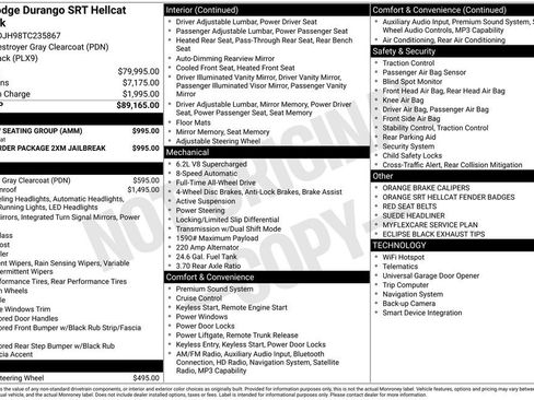 New 2026 Dodge Durango SRT Hellcat image 9
