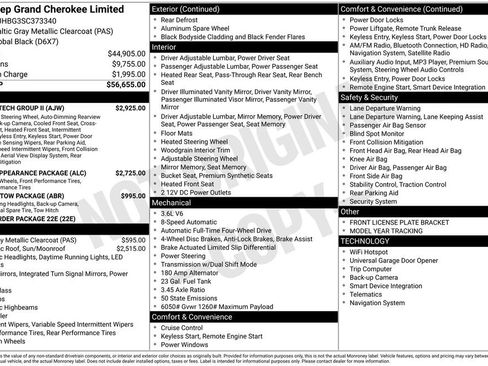 New 2025 Jeep Grand Cherokee Limited w/ Luxury Tech Group II image 6