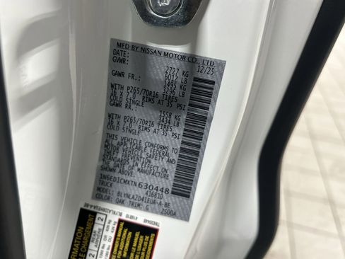 New 2026 Nissan Frontier S w/ S Utility Package image 41