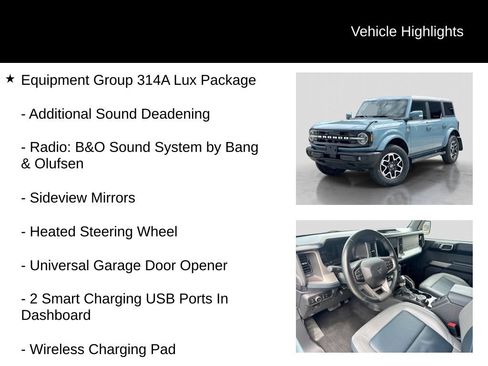 Used 2023 Ford Bronco Outer Banks AWD/4WD image 11