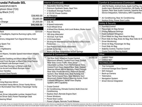 Used 2023 Hyundai Palisade SEL image 3