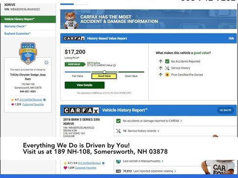 Used 2018 BMW 330i xDrive Sedan image 11