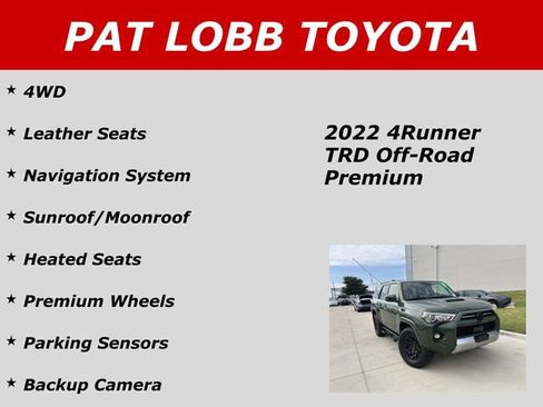 Used 2022 Toyota 4Runner TRD Off-Road Premium AWD/4WD image 28