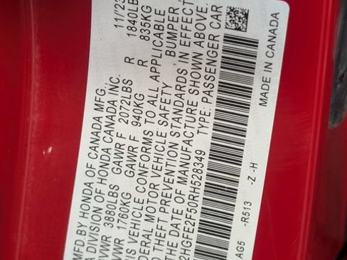 Used 2024 Honda Civic Sport image 34