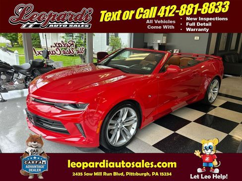Used 2017 Chevrolet Camaro LT RWD image 1