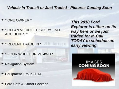 Used 2018 Ford Explorer Limited w/ Equipment Group 301A AWD/4WD image 2