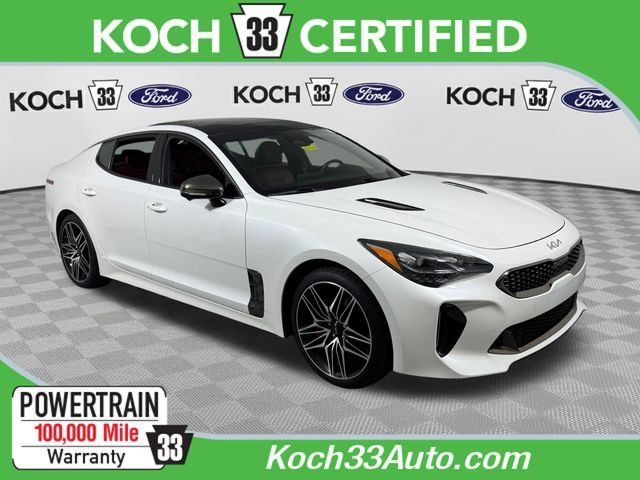 Used 2023 Kia Stinger GT2 w/ Red Interior Color Package AWD/4WD image 1